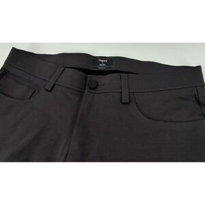 Theory Men's Black Stretch Dress Pants 32